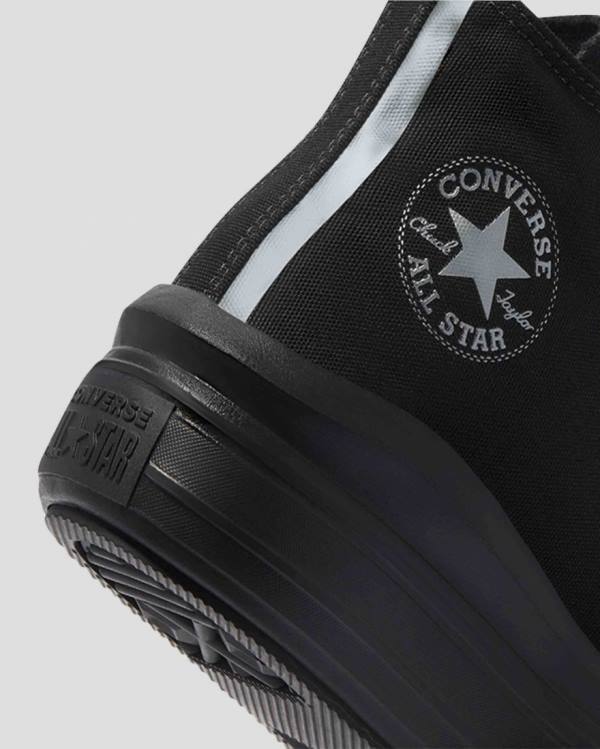 Converse Chuck Taylor All Star Move Festival Platform Sneakers High Sort | CV-176WXB