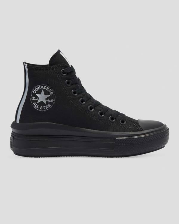 Converse Chuck Taylor All Star Move Festival Platform Sneakers High Sort | CV-176WXB