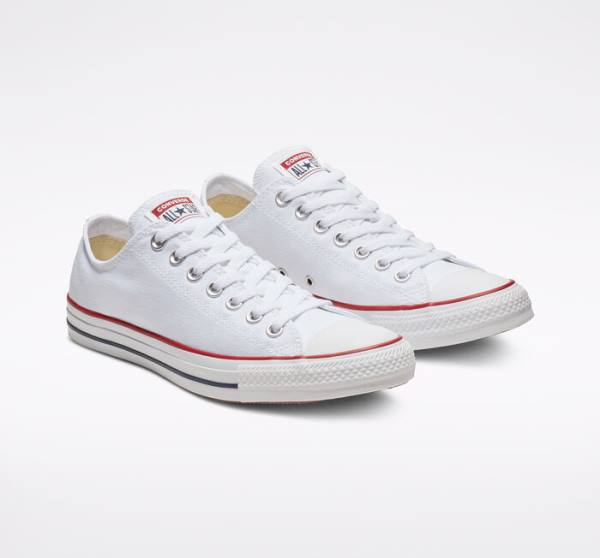 Converse Chuck Taylor All Star Optical White Sneakers Low Hvide | CV-416ULH