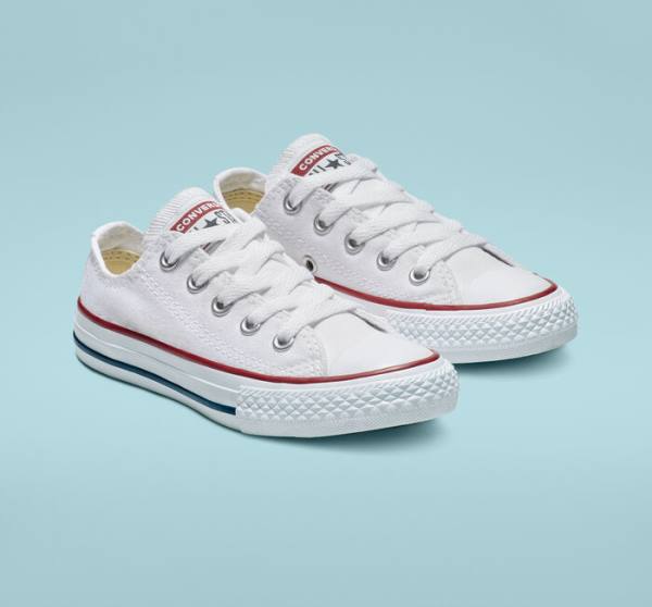 Converse Chuck Taylor All Star Optical White Sneakers Low Hvide | CV-456NPK