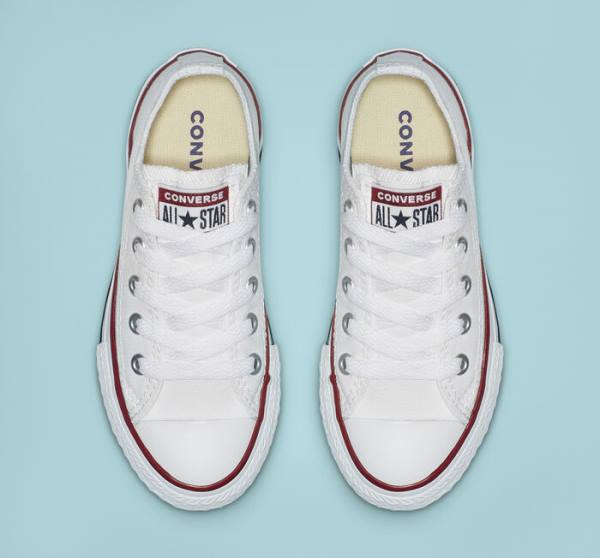 Converse Chuck Taylor All Star Optical White Sneakers Low Hvide | CV-456NPK