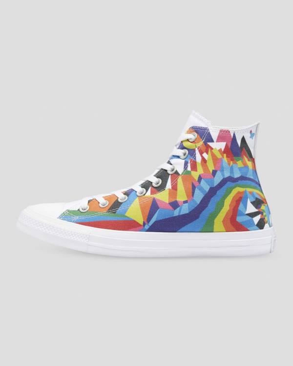 Converse Chuck Taylor All Star Pride Sneakers High Flerfarvede | CV-045HZX