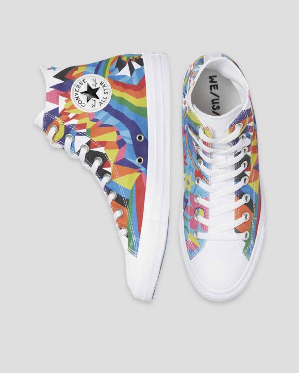 Converse Chuck Taylor All Star Pride Sneakers High Flerfarvede | CV-045HZX