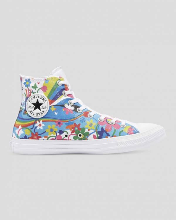 Converse Chuck Taylor All Star Pride Sneakers High Flerfarvede | CV-045HZX