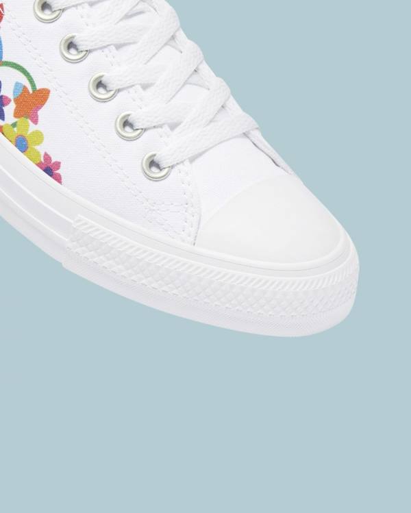 Converse Chuck Taylor All Star Pride Sneakers Low Hvide | CV-175CRO