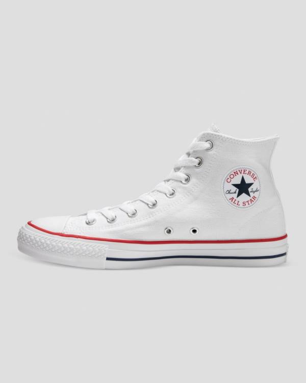 Converse Chuck Taylor All Star Pro Canvas Sneakers High Hvide | CV-120RHP