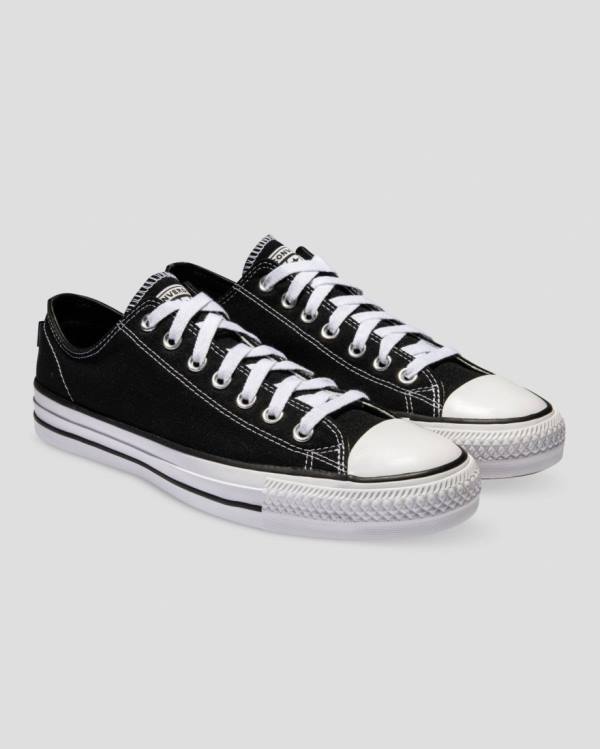 Converse Chuck Taylor All Star Pro Canvas Sneakers Low Sort | CV-476MTH