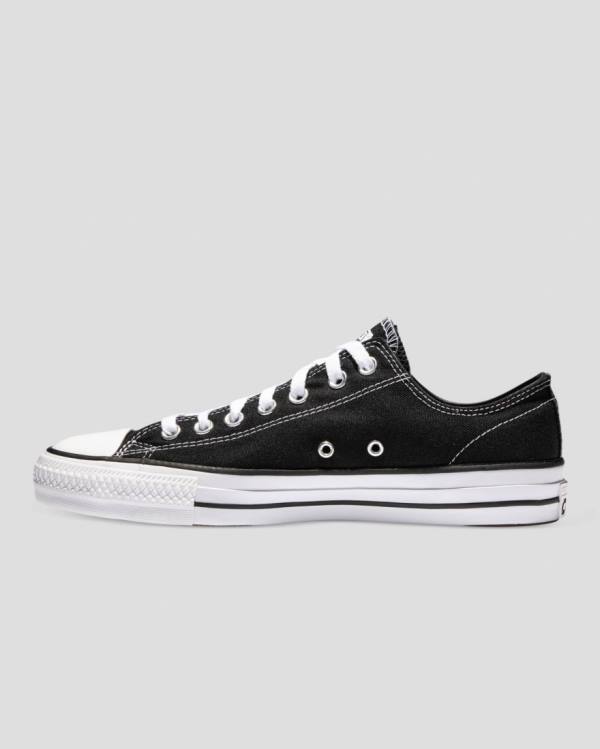 Converse Chuck Taylor All Star Pro Canvas Sneakers Low Sort | CV-476MTH