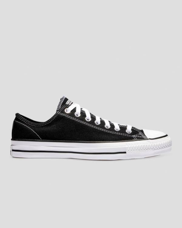 Converse Chuck Taylor All Star Pro Canvas Sneakers Low Sort | CV-476MTH