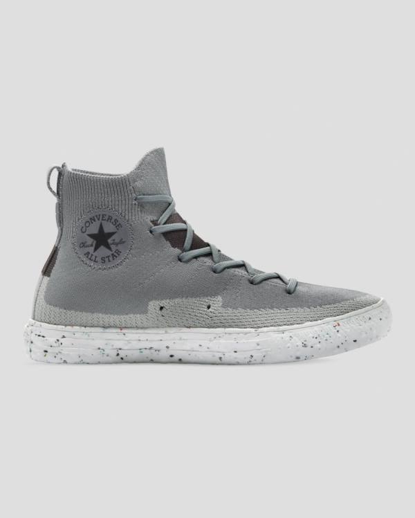 Converse Chuck Taylor All Star Renew Crater Knit Sneakers High Grå | CV-274NFR