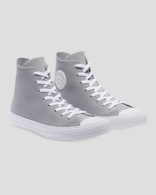 Converse Chuck Taylor All Star Renew Knit Sneakers High Grå | CV-852BCP