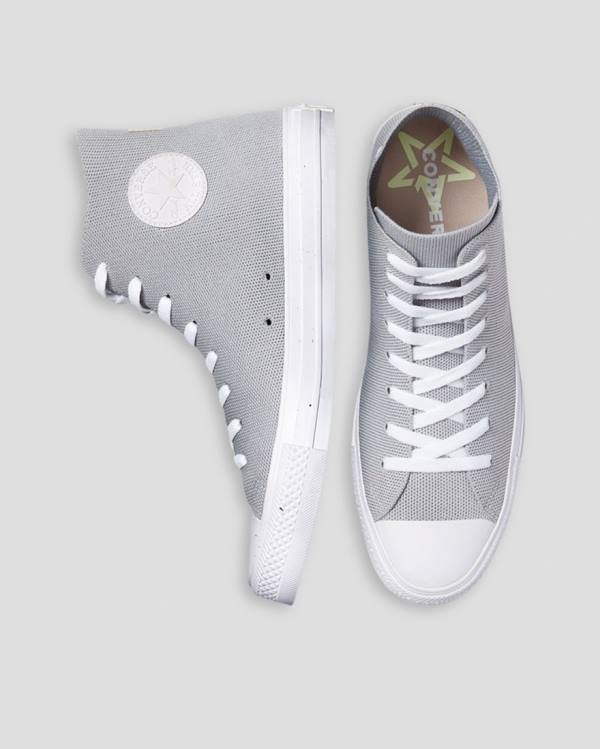 Converse Chuck Taylor All Star Renew Knit Sneakers High Grå | CV-852BCP