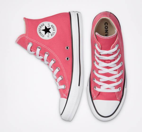 Converse Chuck Taylor All Star Seasonal Color Sneakers High Lyserød | CV-290HFQ