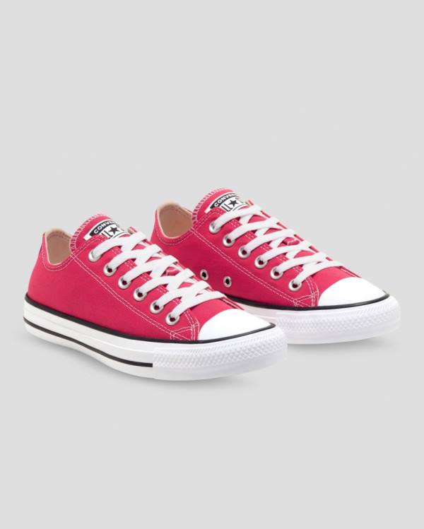 Converse Chuck Taylor All Star Seasonal Colour Sneakers Low Lyserød | CV-328FUQ