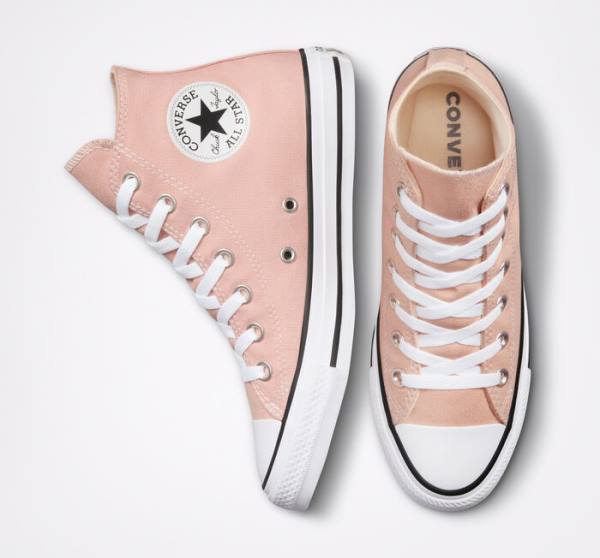 Converse Chuck Taylor All Star Seasonal Color Sneakers High Lyserød | CV-372WLK