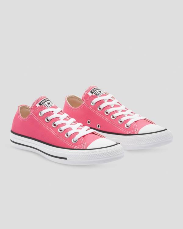 Converse Chuck Taylor All Star Seasonal Colour Sneakers Low Lyserød | CV-540RFI