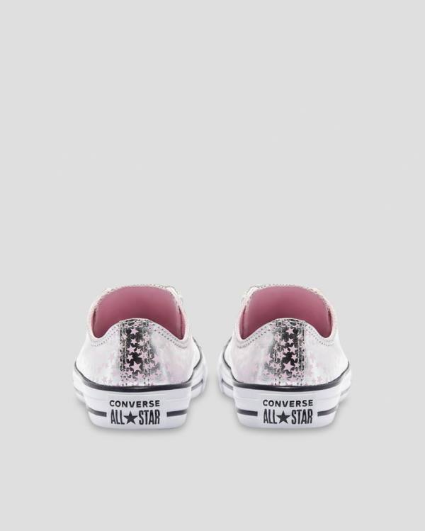 Converse Chuck Taylor All Star Shes A Star Sneakers Low Lyserød Sølv | CV-184SEU