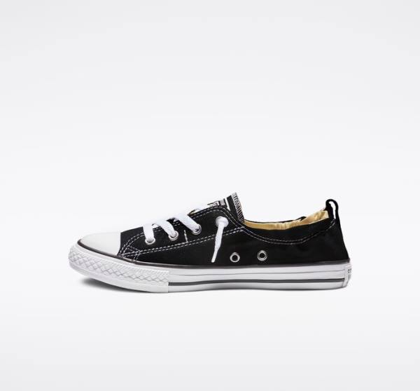 Converse Chuck Taylor All Star Shoreline Slip Sneakers Low Sort | CV-128HUB