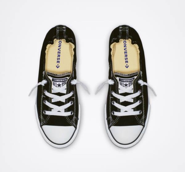 Converse Chuck Taylor All Star Shoreline Slip Sneakers Low Sort | CV-128HUB