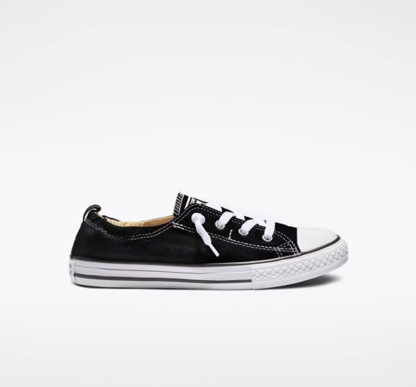 Converse Chuck Taylor All Star Shoreline Slip Sneakers Low Sort | CV-128HUB