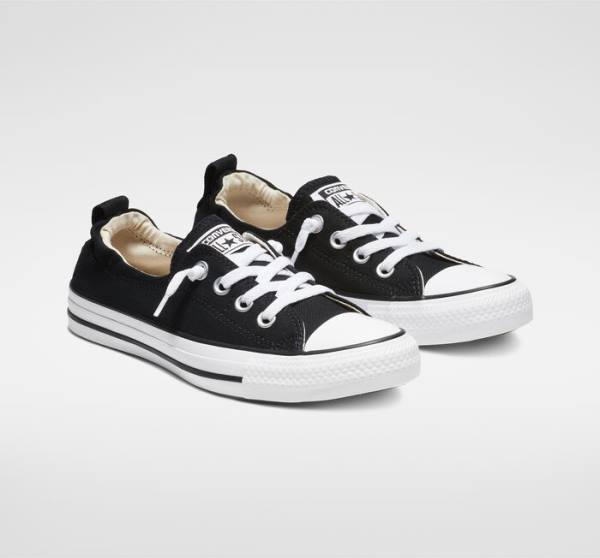 Converse Chuck Taylor All Star Shoreline Slip Sneakers Low Sort | CV-710SBV