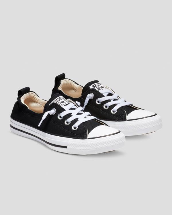 Converse Chuck Taylor All Star Shoreline Slip Sneakers Low Sort | CV-921AXW