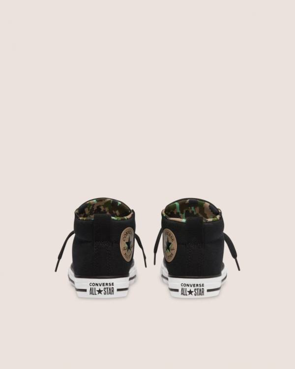 Converse Chuck Taylor All Star Street Digi Camo Sneakers High Sort | CV-756KBI