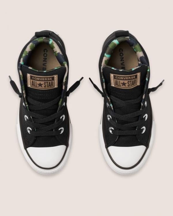 Converse Chuck Taylor All Star Street Digi Camo Sneakers High Sort | CV-756KBI