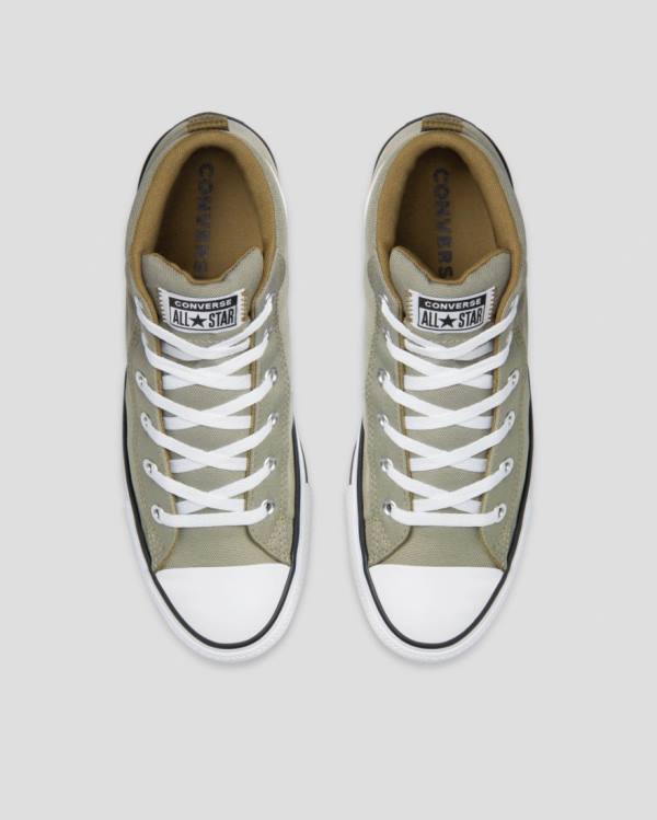 Converse Chuck Taylor All Star Street Light Field Surplus Sneakers High Grøn | CV-483RDJ