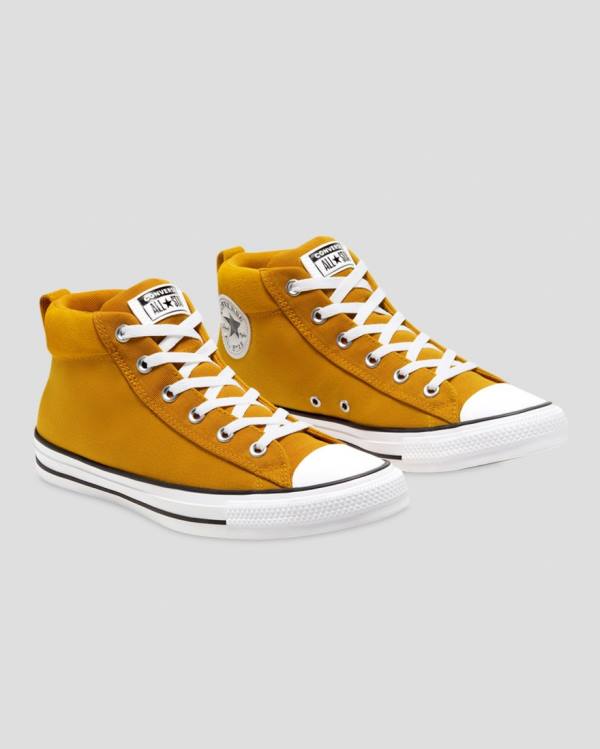 Converse Chuck Taylor All Star Street Mix And Match Sneakers High Gul | CV-643UVN