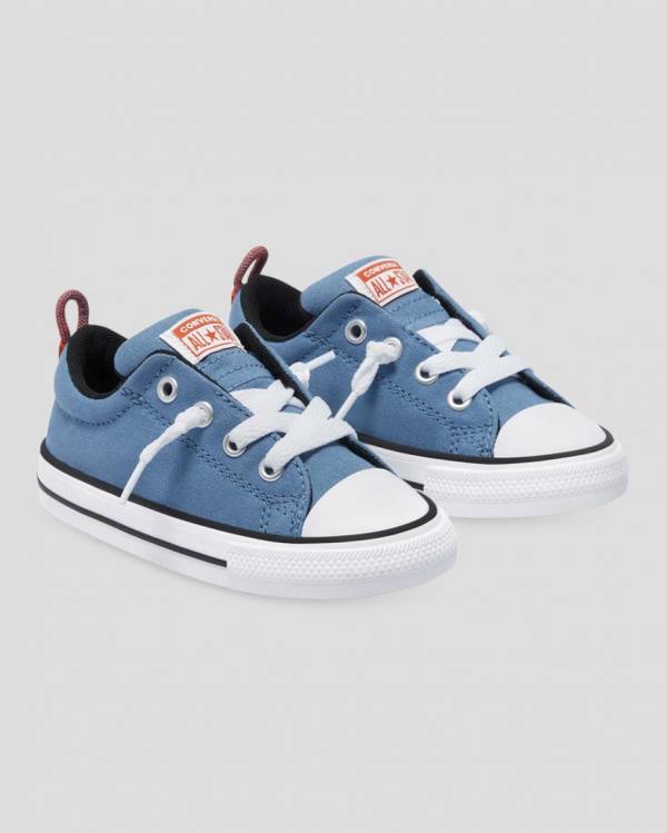 Converse Chuck Taylor All Star Street Slip Sneakers Low Blå | CV-726UQY