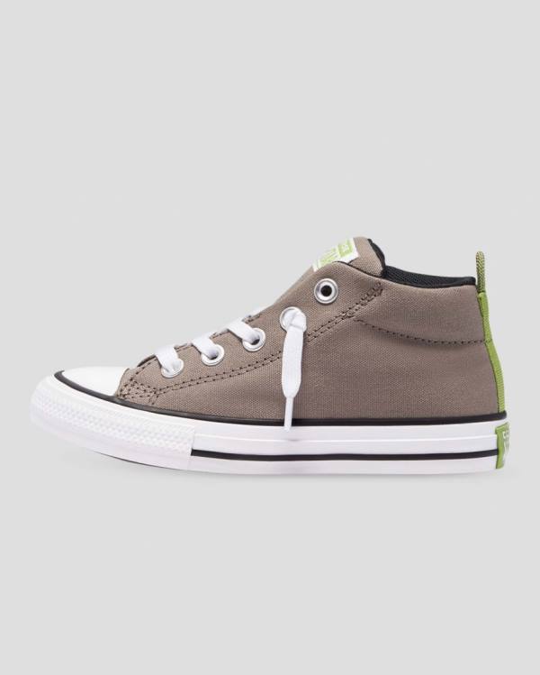 Converse Chuck Taylor All Star Street Sneakers High Brune | CV-057ZGJ