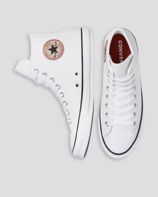 Converse Chuck Taylor All Star Summer Daze SL Sneakers High Hvide | CV-319JTU