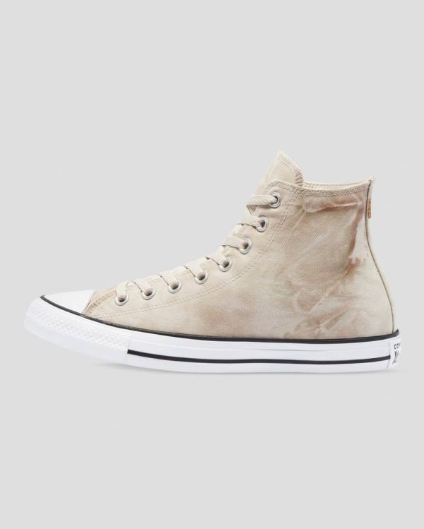 Converse Chuck Taylor All Star Summer Daze Wash Sneakers High Khaki | CV-397GLW