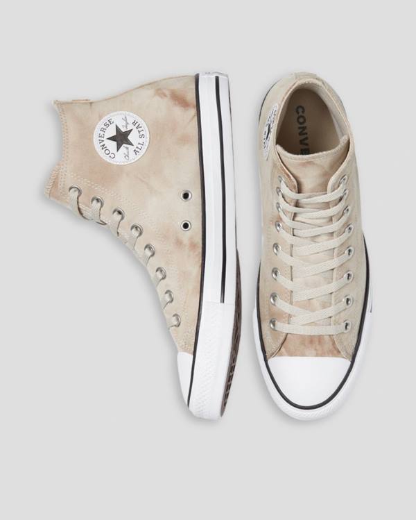 Converse Chuck Taylor All Star Summer Daze Wash Sneakers High Khaki | CV-397GLW