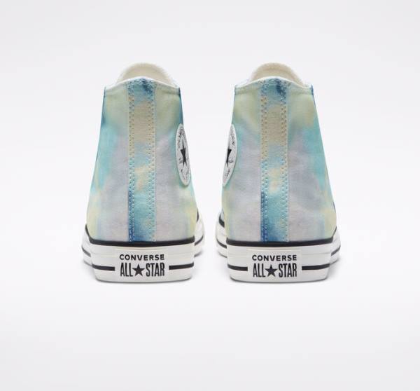 Converse Chuck Taylor All Star Tie-Dye Sneakers High Flerfarvede Sort | CV-215FCK