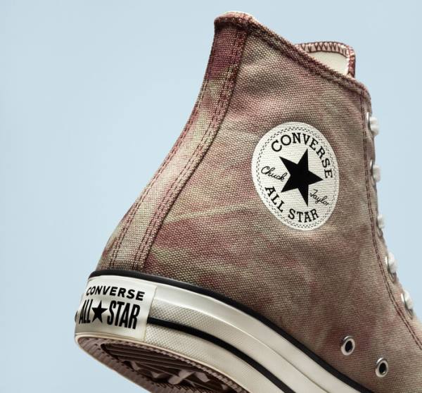 Converse Chuck Taylor All Star Washed Canvas Sneakers High Sort | CV-065FWX