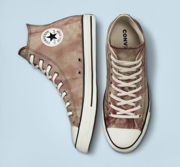 Converse Chuck Taylor All Star Washed Canvas Sneakers High Sort | CV-065FWX