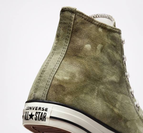 Converse Chuck Taylor All Star Washed Canvas Sneakers High Lyse | CV-709IKQ