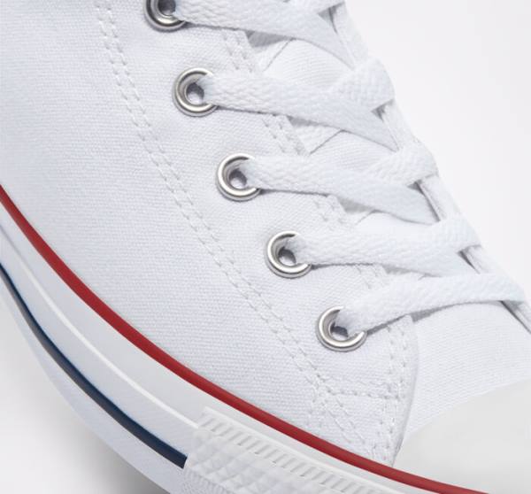 Converse Chuck Taylor All Star White Sneakers High Hvide | CV-305DLS