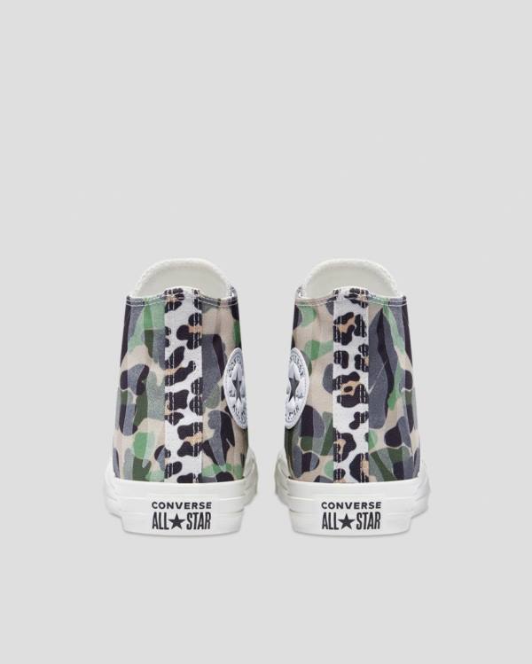 Converse Chuck Taylor Archive Print Sneakers High Camo | CV-692DMQ