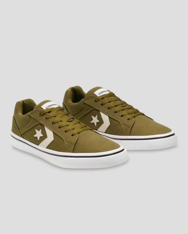 Converse El Distrito Mix And Match Sneakers Low Olivengrøn | CV-394DCT