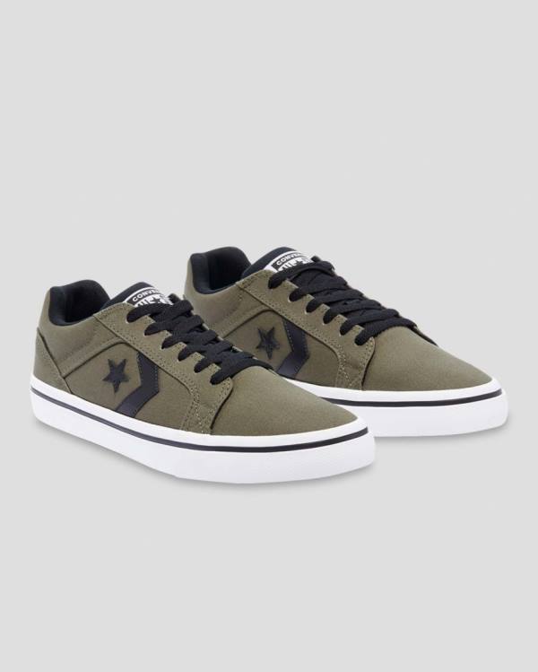 Converse El Distrito Mix And Match Sneakers Low Olivengrøn | CV-451PJW