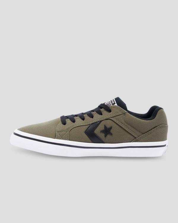 Converse El Distrito Mix And Match Sneakers Low Olivengrøn | CV-451PJW