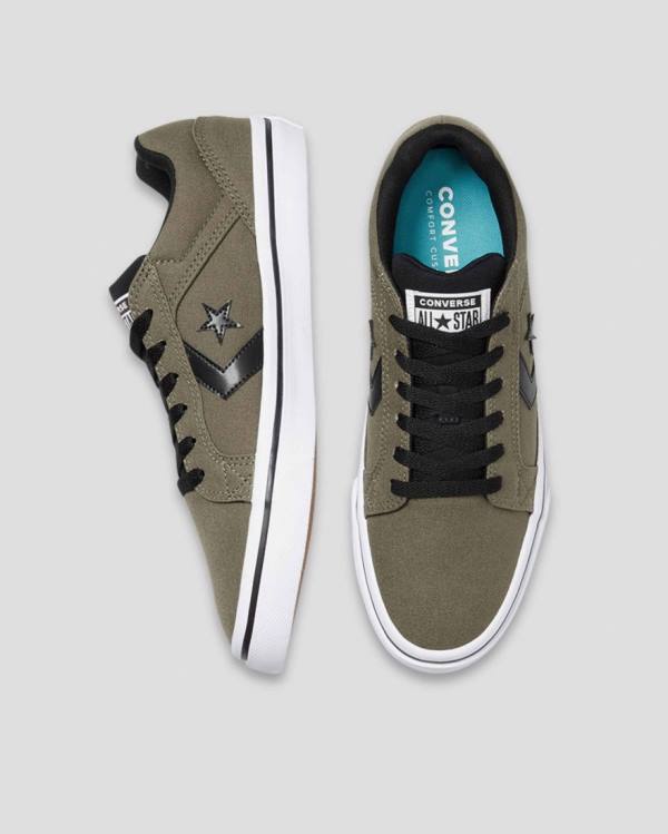 Converse El Distrito Mix And Match Sneakers Low Olivengrøn | CV-451PJW