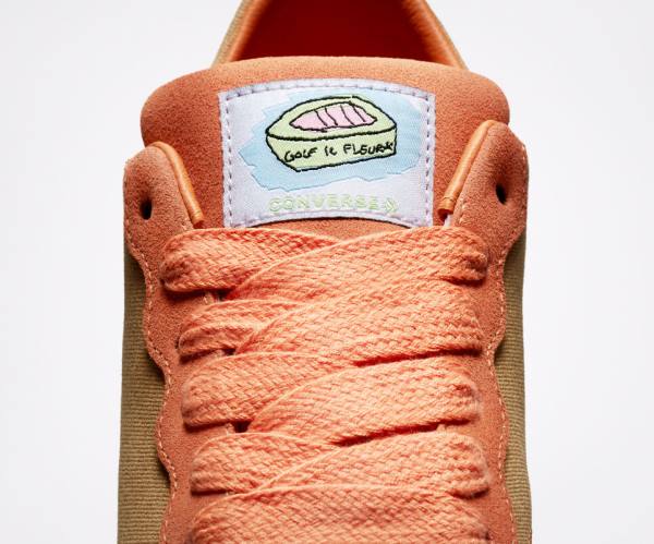 Converse GOLF le FLEUR GLF 2.0 Sneakers Low Dyb Gul Kobber Brune Hvide | CV-749FWV