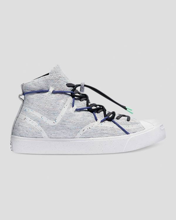 Converse Jack Purcell Ralley Morphlon Sneakers High Grå | CV-829HYK