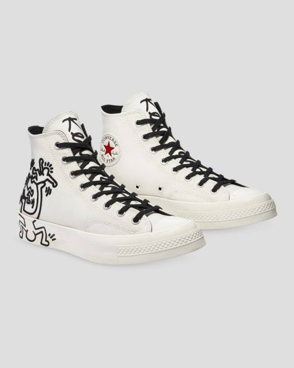 Converse Keith Haring Chuck 70 Sneakers High Beige | CV-065NQI