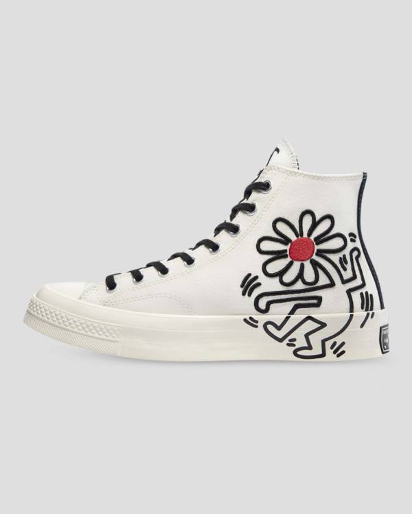 Converse Keith Haring Chuck 70 Sneakers High Beige | CV-065NQI