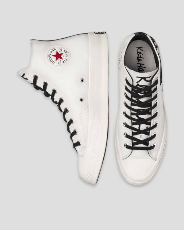 Converse Keith Haring Chuck 70 Sneakers High Beige | CV-065NQI